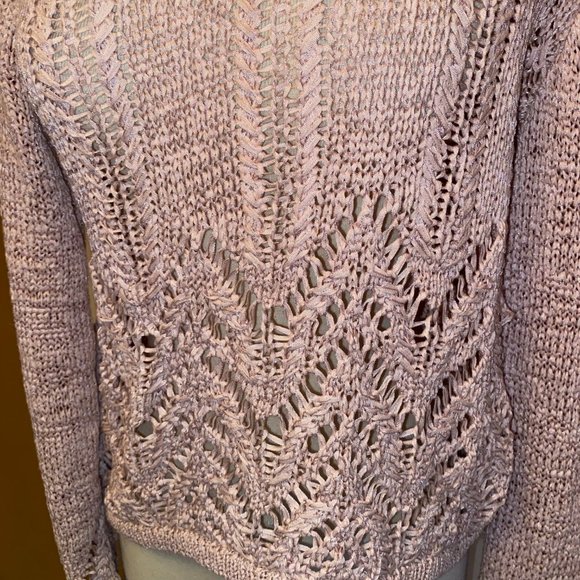 BCBG Maxazria Pink Knitted Sweater - Picture 2 of 4